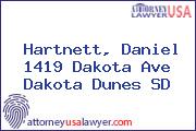 Hartnett, Daniel 1419 Dakota Ave Dakota Dunes SD