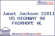 Janet Jackson 22811 US HIGHWAY 98 FAIRHOPE AL