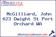 McGilliard, John 623 Dwight St Port Orchard WA