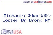 Michaele Odom 5887 Copley Dr Bronx NY