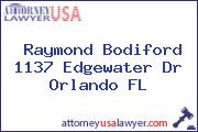 Raymond Bodiford 1137 Edgewater Dr Orlando FL