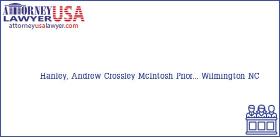 Telephone, Address and other contact data of Hanley, Andrew, Wilmington, NC, USA