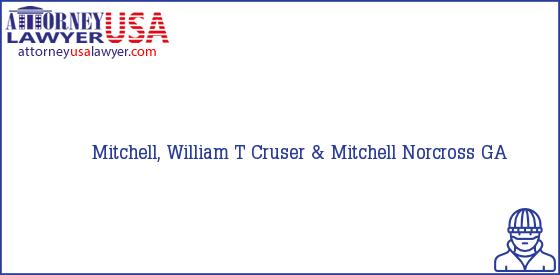 Telephone, Address and other contact data of Mitchell, William T, Norcross, GA, USA