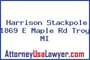 Harrison Stackpole 1869 E Maple Rd Troy MI