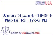 James Stuart 1869 E Maple Rd Troy MI