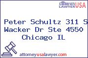 Peter Schultz 311 S Wacker Dr Ste 4550 Chicago IL