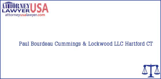 Telephone, Address and other contact data of Paul Bourdeau, Hartford, CT, USA