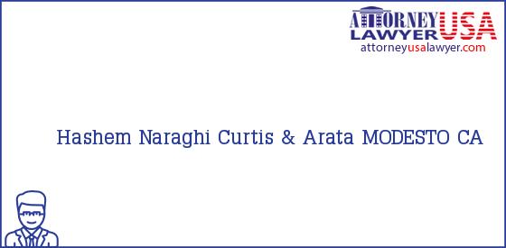 Telephone, Address and other contact data of Hashem Naraghi, MODESTO, CA, USA