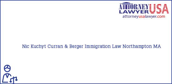 Telephone, Address and other contact data of Nic Kuchyt, Northampton, MA, USA
