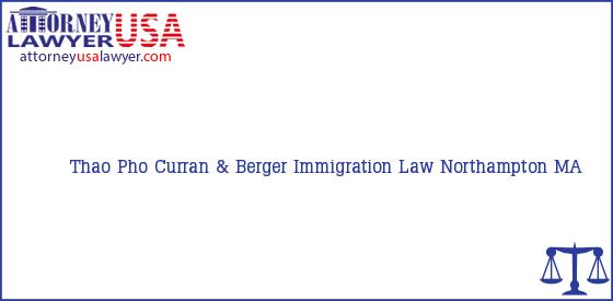 Telephone, Address and other contact data of Thao Pho, Northampton, MA, USA