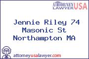 Jennie Riley 74 Masonic St Northampton MA