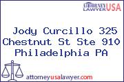 Jody Curcillo 325 Chestnut St Ste 910 Philadelphia PA