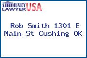 Rob Smith 1301 E Main St Cushing OK