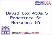 David Cox 450a S Peachtree St Norcross GA