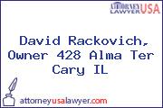 David Rackovich, Owner 428 Alma Ter Cary IL