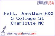 Feit, Jonathan 600 S College St Charlotte NC