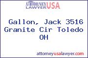 Gallon, Jack 3516 Granite Cir Toledo OH