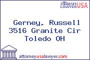 Gerney, Russell 3516 Granite Cir Toledo OH