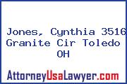 Jones, Cynthia 3516 Granite Cir Toledo OH