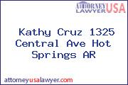 Kathy Cruz 1325 Central Ave Hot Springs AR
