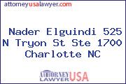 Nader Elguindi 525 N Tryon St Ste 1700 Charlotte NC