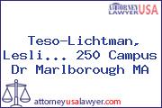 Teso-Lichtman, Lesli... 250 Campus Dr Marlborough MA
