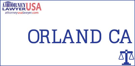   ORLAND CA