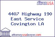  4407 Highway 190 East Service Covington LA