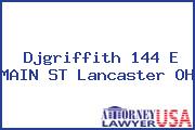 Djgriffith 144 E MAIN ST Lancaster OH