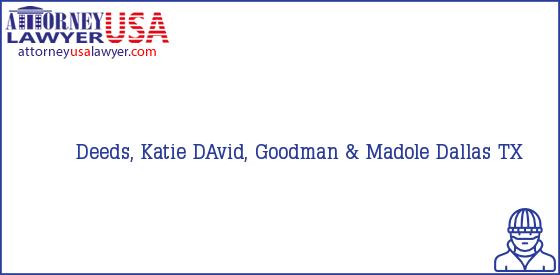 Telephone, Address and other contact data of Deeds, Katie, Dallas, TX, USA