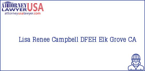 Telephone, Address and other contact data of Lisa Renee Campbell, Elk Grove, CA, USA