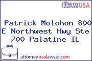 Patrick Molohon 800 E Northwest Hwy Ste 700 Palatine IL