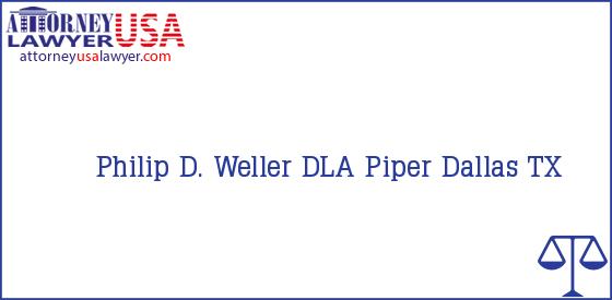 Telephone, Address and other contact data of Philip D. Weller, Dallas, TX, USA