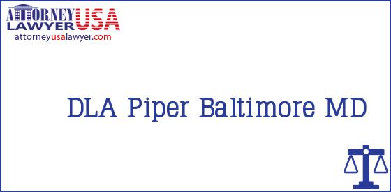  DLA Piper Baltimore MD
