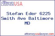 Stefan Eder 6225 Smith Ave Baltimore MD