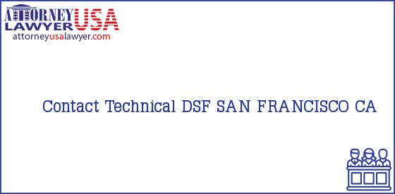 Telephone, Address and other contact data of Contact Technical, SAN FRANCISCO, CA, USA