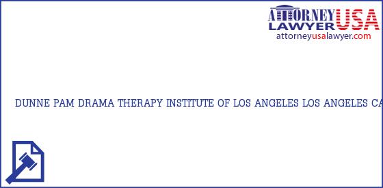 Telephone, Address and other contact data of DUNNE PAM, LOS ANGELES, CA, USA