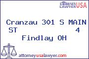 Cranzau 301 S MAIN ST             4 Findlay OH