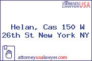Helan, Cas 150 W 26th St New York NY