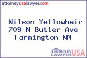 Wilson Yellowhair 709 N Butler Ave Farmington NM