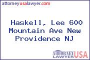 Haskell, Lee 600 Mountain Ave New Providence NJ