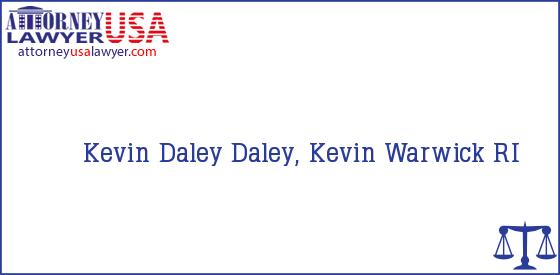 Telephone, Address and other contact data of Kevin Daley, Warwick, RI, USA