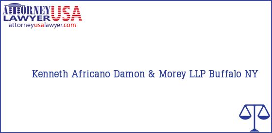 Telephone, Address and other contact data of Kenneth Africano, Buffalo, NY, USA