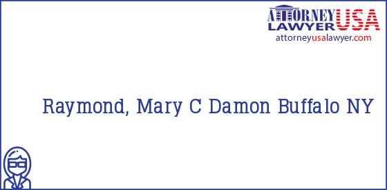 Telephone, Address and other contact data of Raymond, Mary C, Buffalo, NY, USA