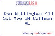 Dan Willingham 413 1st Ave SW Cullman AL