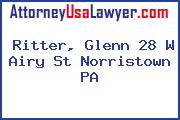 Ritter, Glenn 28 W Airy St Norristown PA
