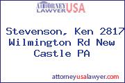 Stevenson, Ken 2817 Wilmington Rd New Castle PA