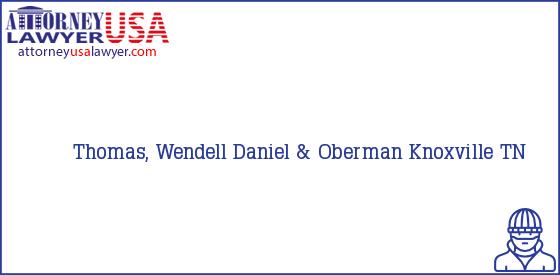 Telephone, Address and other contact data of Thomas, Wendell, Knoxville, TN, USA