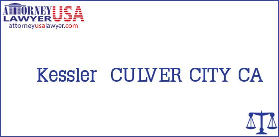 Telephone, Address and other contact data of Kessler, CULVER CITY, CA, USA