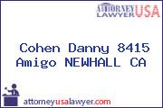 Cohen Danny 8415 Amigo NEWHALL CA